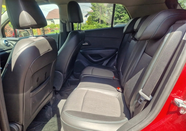 Chevrolet Trax cena 35999 przebieg: 124000, rok produkcji 2014 z Bieruń małe 172